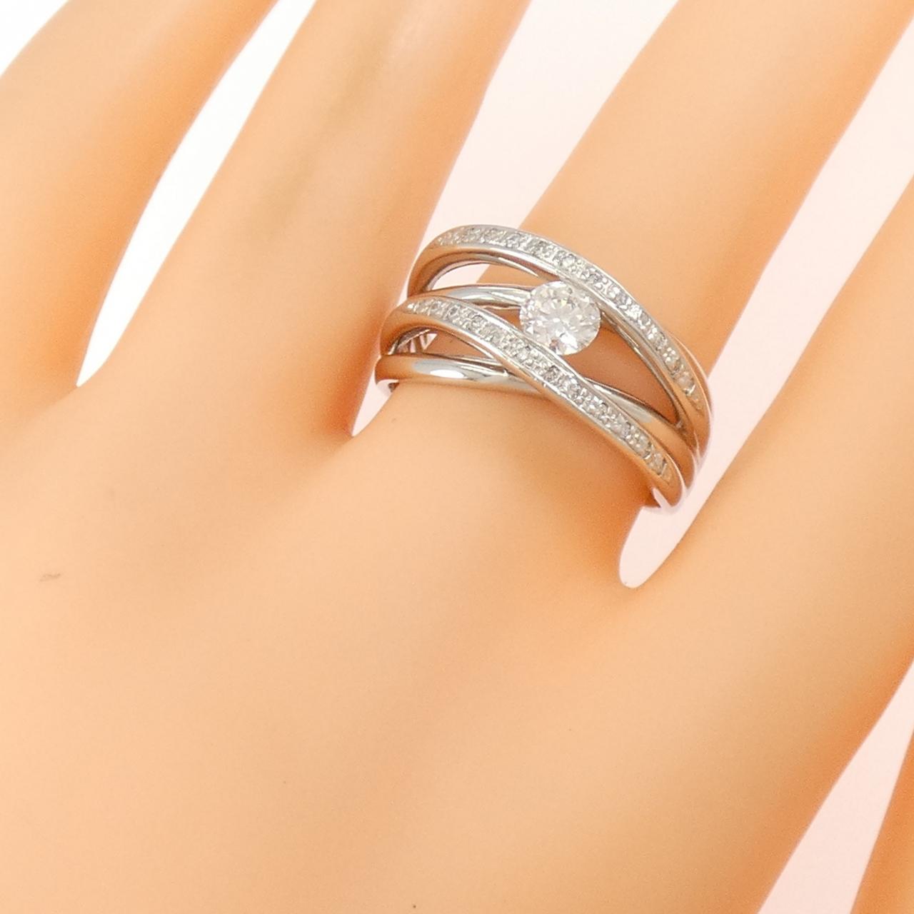 PT900 ダイヤモンド リング 0.430CT