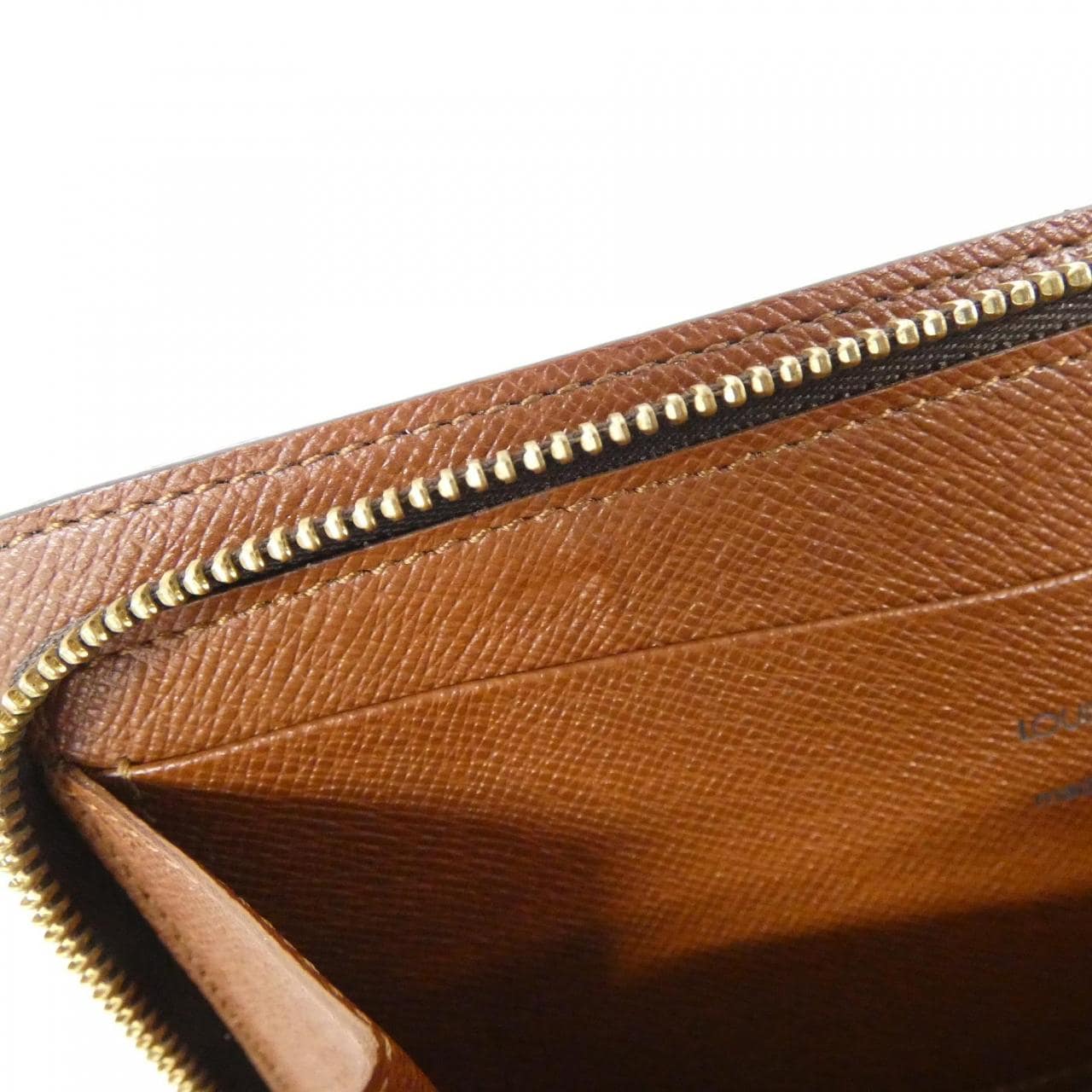 LOUIS VUITTON Monogram Porte Monet Zip M61727 Wallet