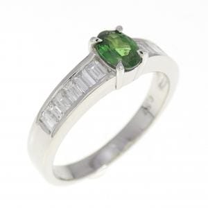 PT グリーンガーネット リング 0.50CT