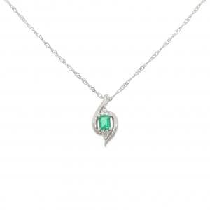 クレサンベール 合成エメラルド ネックレス 0.23CT