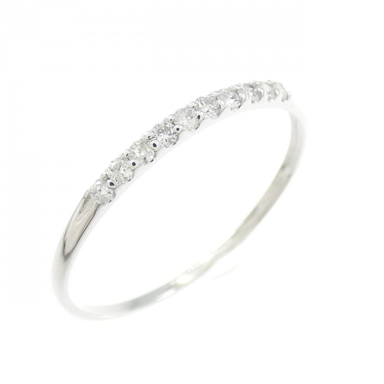 K10WG ダイヤモンド リング 0.10CT