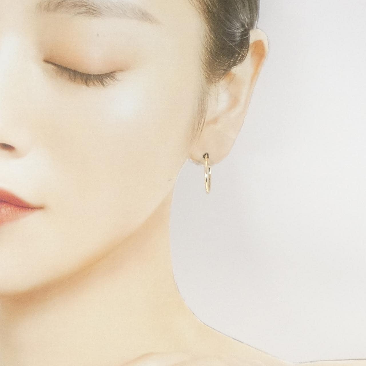 リラ K10YG ピアス