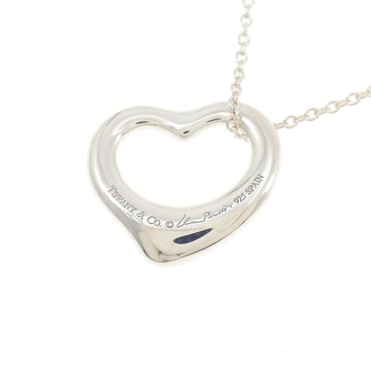 ティファニー オープンハート ネックレス