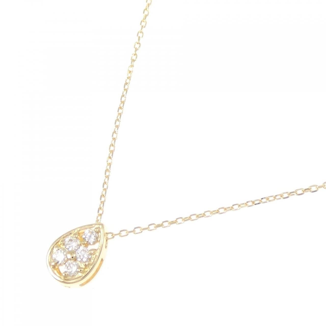 K18YG ダイヤモンド ネックレス