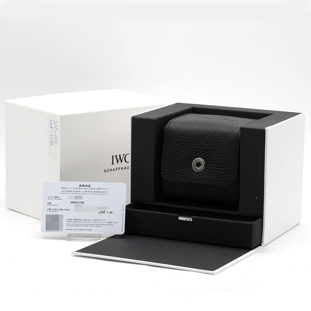 IWC ポルトギーゼオートマティック42 IW501705 SS 自動巻