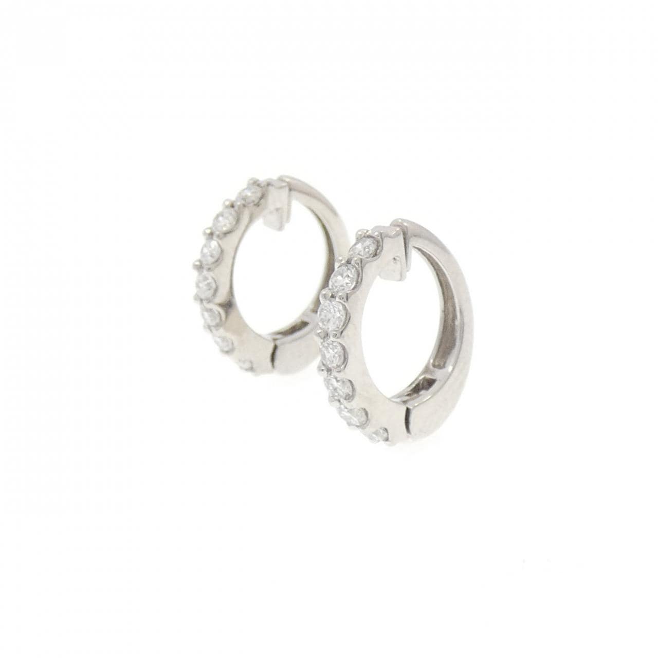 PT900 ダイヤモンド イヤリング 0.28CT