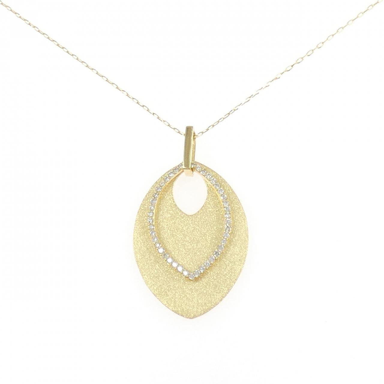 K18YG ダイヤモンド ネックレス 0.30CT