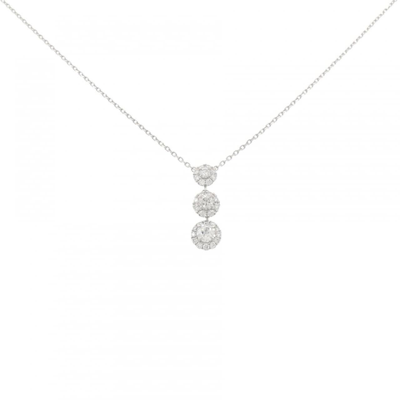 スタージュエリー ダイヤモンド ネックレス 0.106CT
