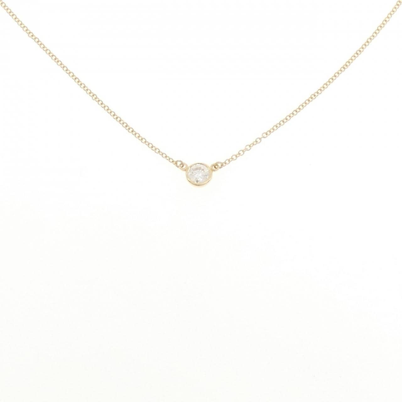 ティファニー バイザヤード ネックレス 0.22CT H VVS2 3EXT