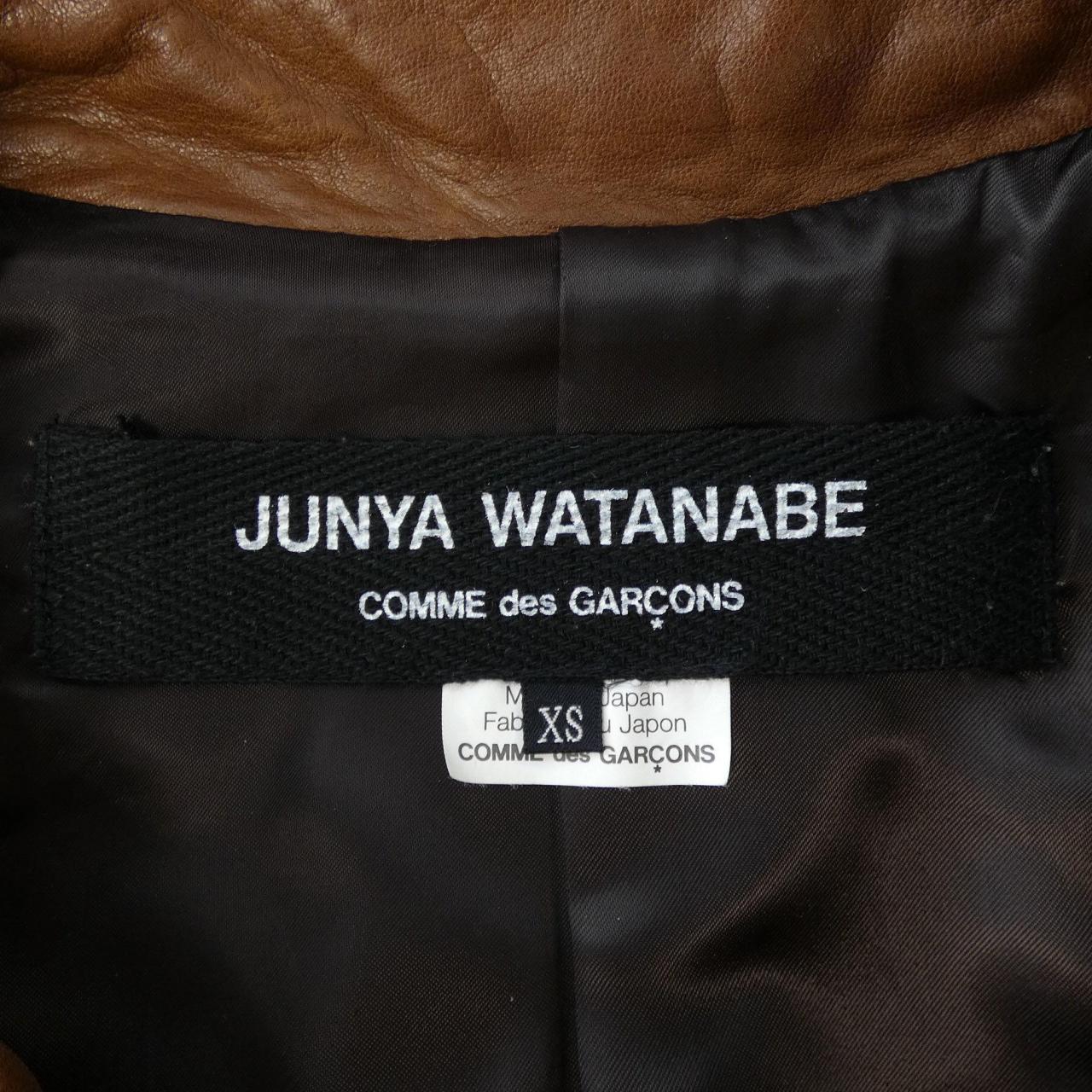 ジュンヤワタナベ JUNYA WATANABE JH-J006 レザーライダースジャケット