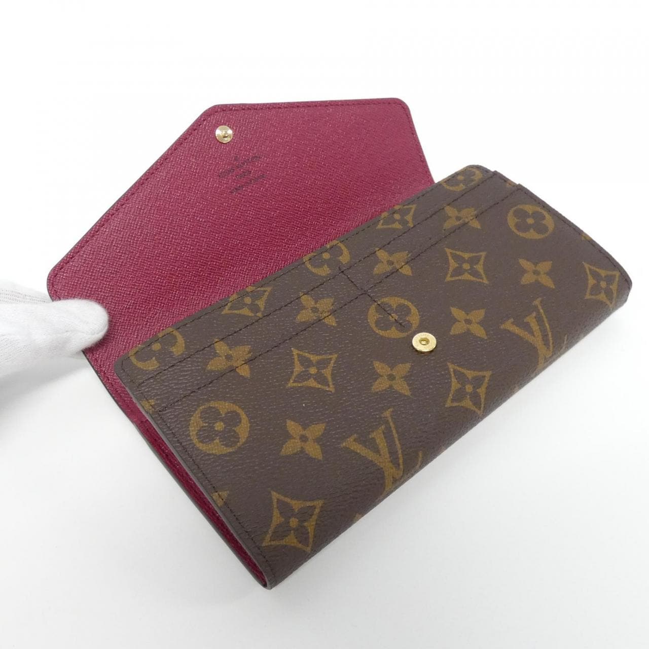 LOUIS VUITTON Monogram Portefeuille Sarah M62234 钱包