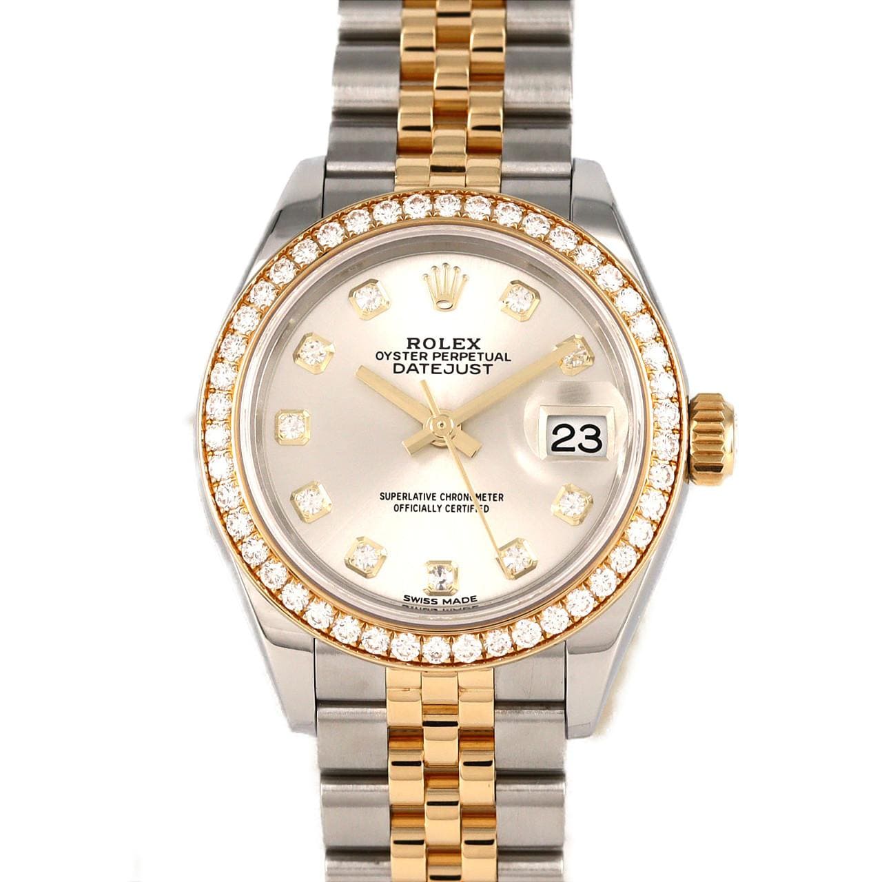 ロレックス デイトジャスト 279383RBR SSxYG 自動巻 ランダム番