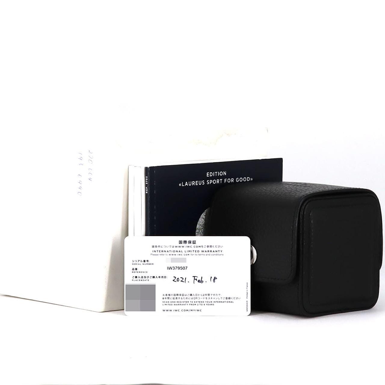 【ノーメンテナンス還元価格】IWC アクアタイマークロノグラフ ローレウススポーツフォーグッド" LTD" IW379507 SSxラバー 自動巻