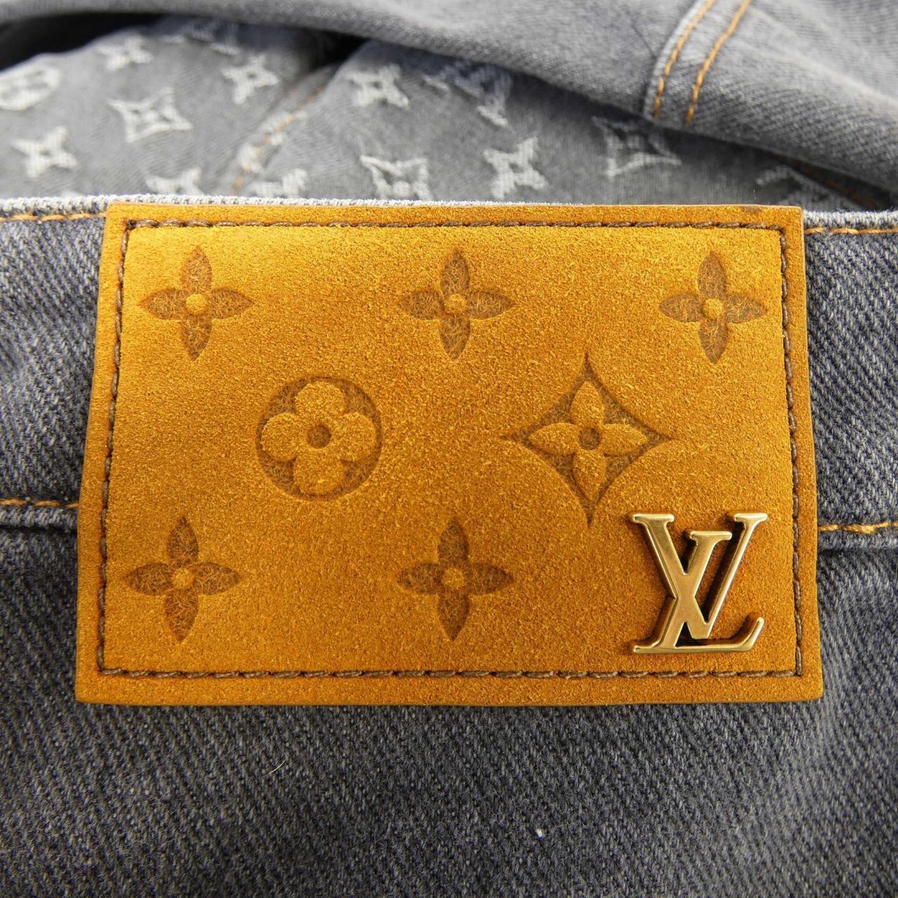 ルイヴィトン LOUIS VUITTON モノグラムフラワーデニムパンツ HPD92WY92 ジーンズ