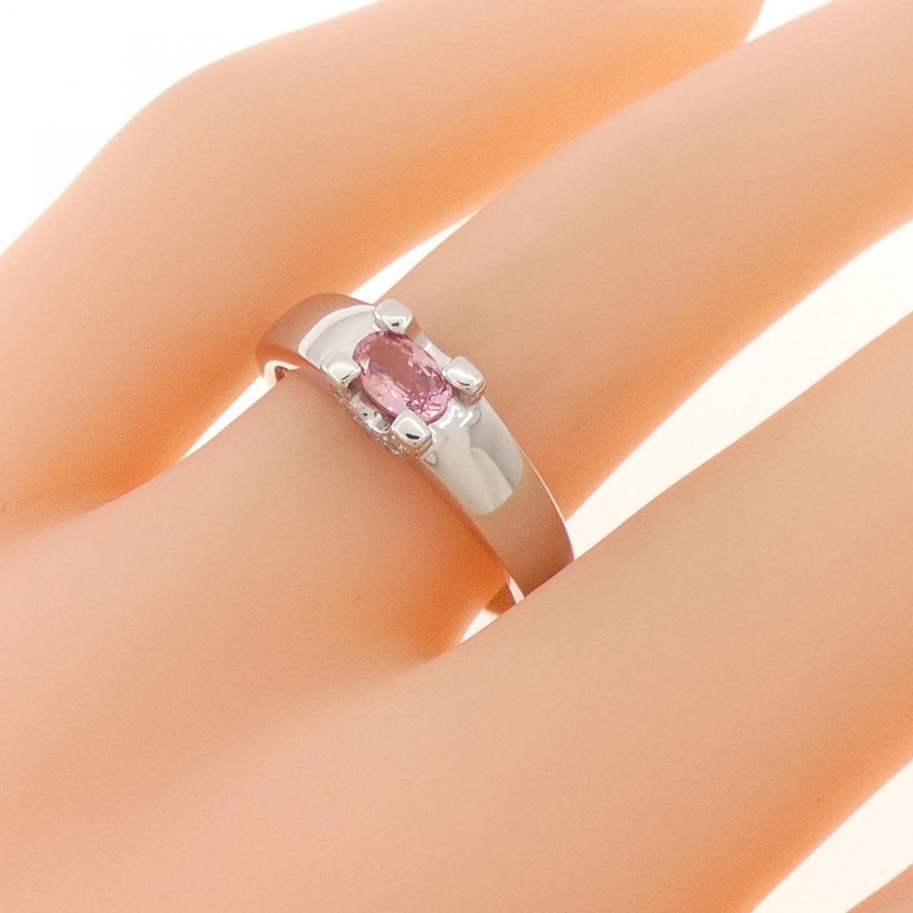 PT900 サファイヤ リング 0.322CT