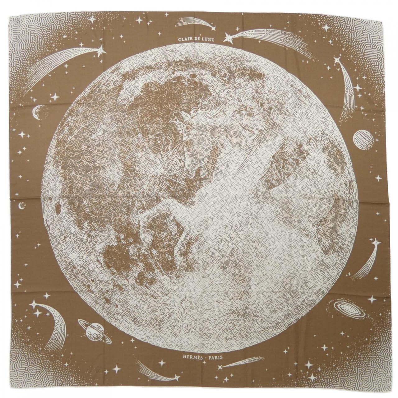 エルメス HERMES CLAIR DE LUNE H243430S カレジェアン140 ショール