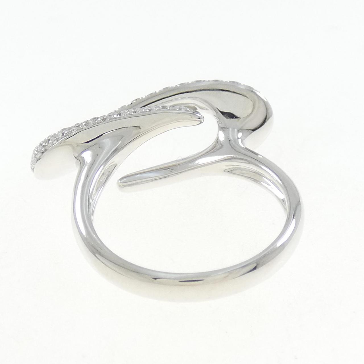 750WG ダイヤモンド リング 1.11CT