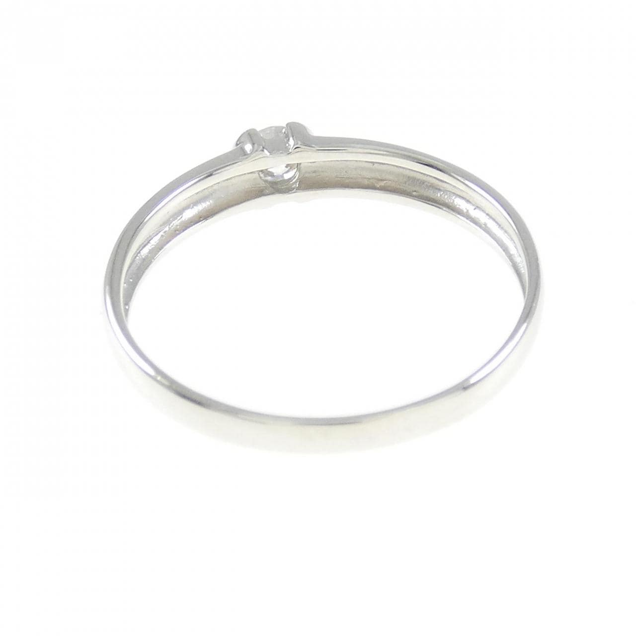 PT900 Diamond Ring 0.10CT