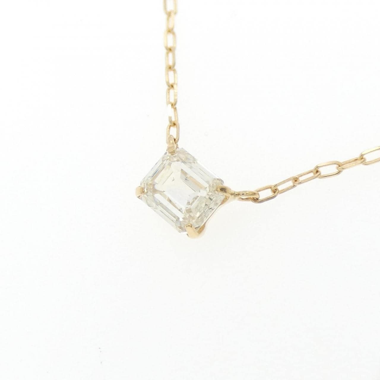 [新品] K18YG钻石项链 0.306CT