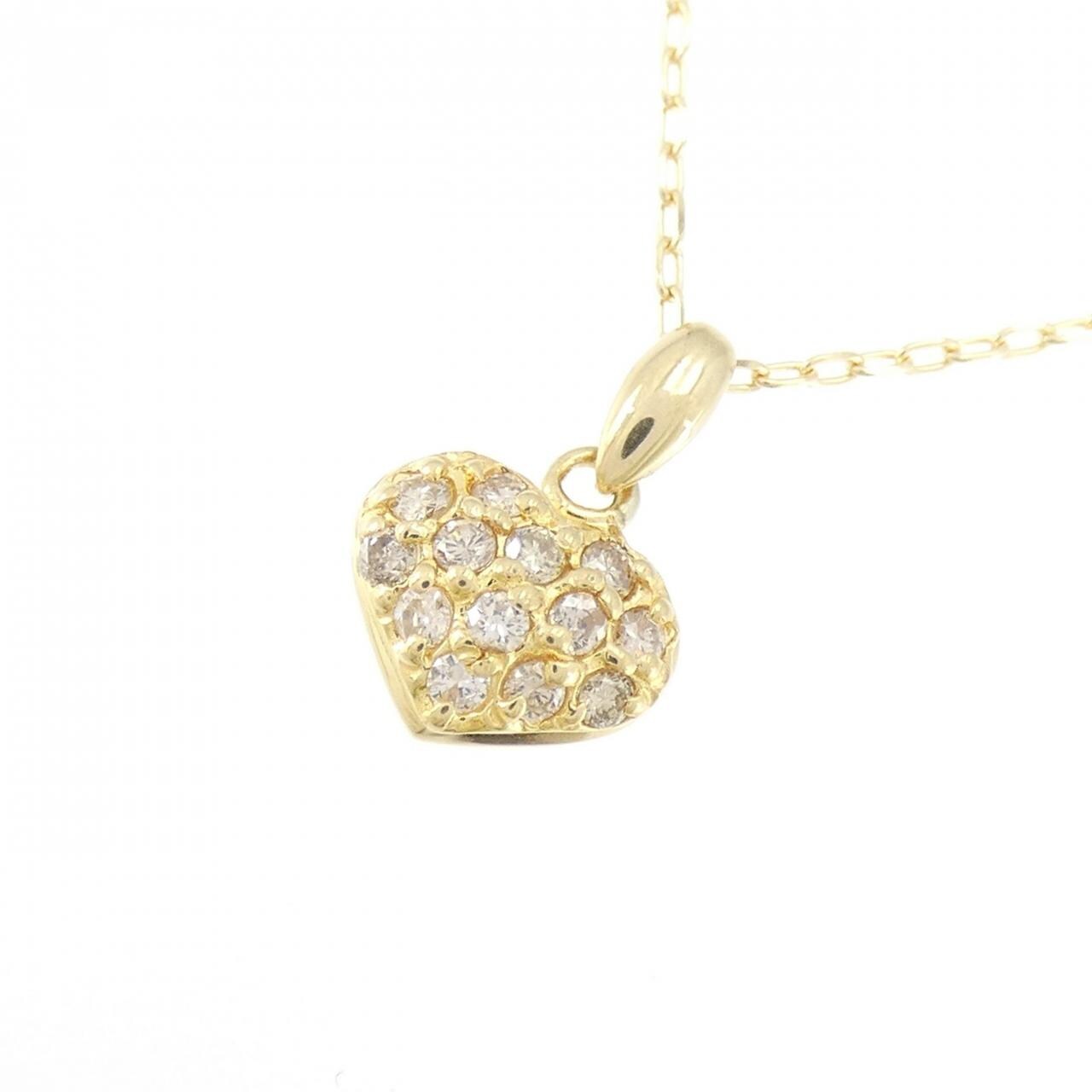 K18YG ダイヤモンド ネックレス 0.20CT