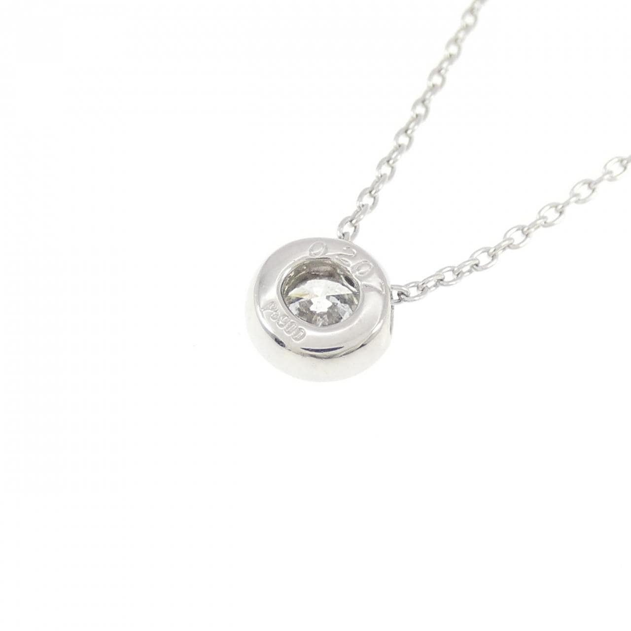 PT900/PT850 ダイヤモンド ネックレス 0.207CT
