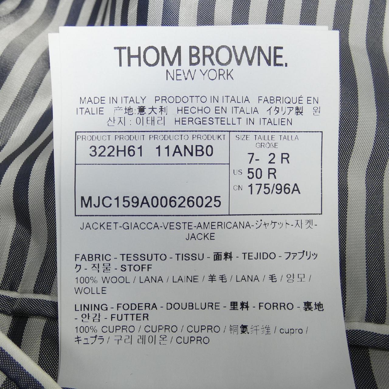 トムブラウン THOM BROWNE MJC159A-00626 ジャケット