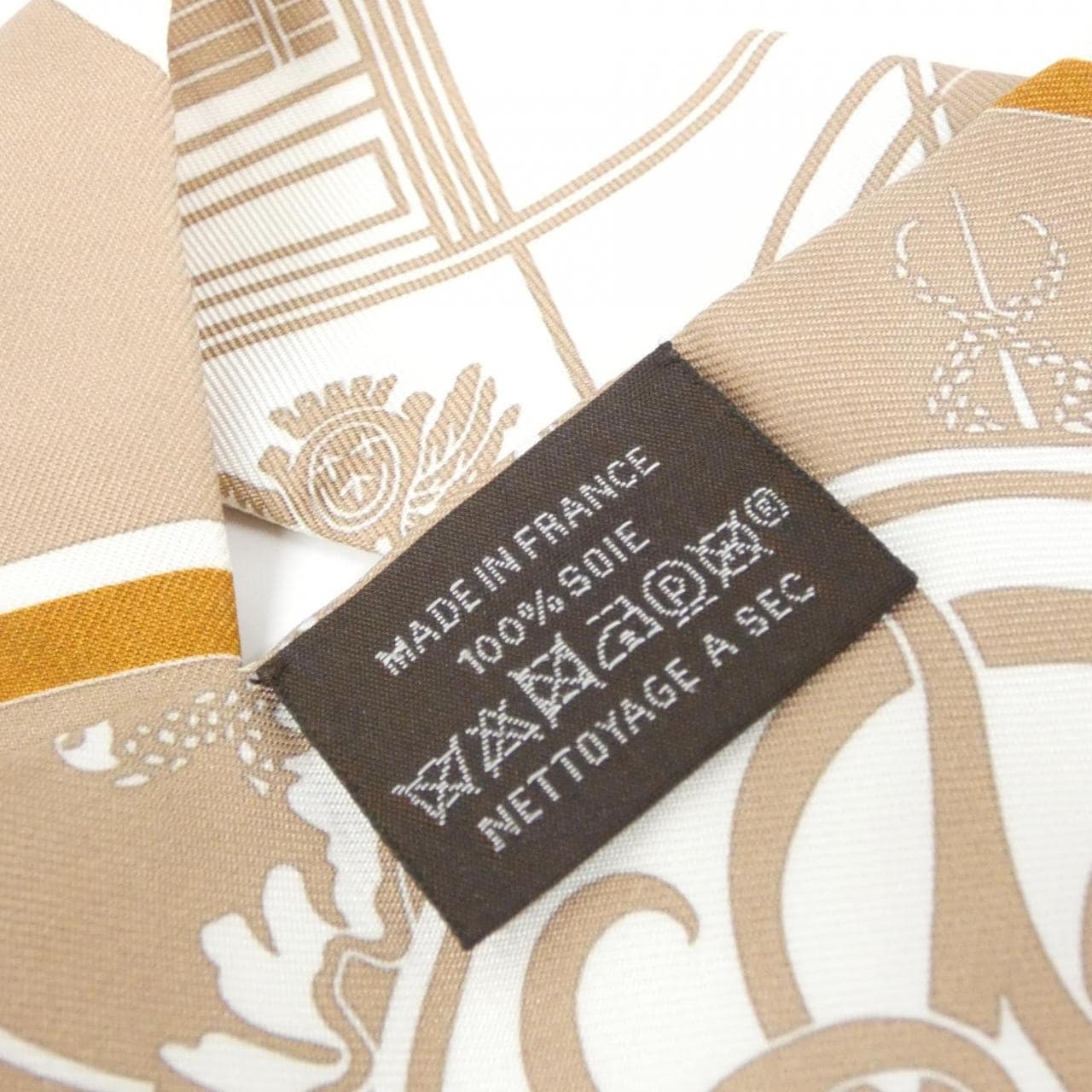 エルメス EX-LIBRIS ツイリー 063791S スカーフ