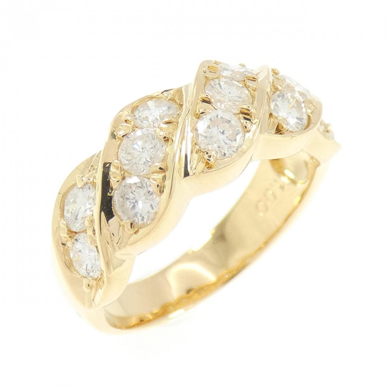 K18YG ダイヤモンド リング 1.00CT