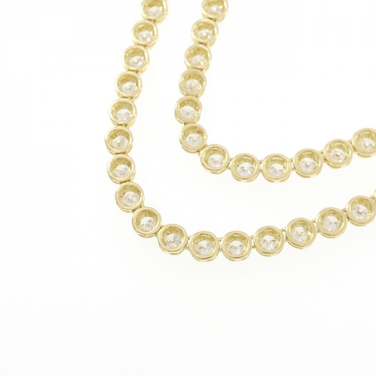 K18YG ダイヤモンド ネックレス 10.03CT