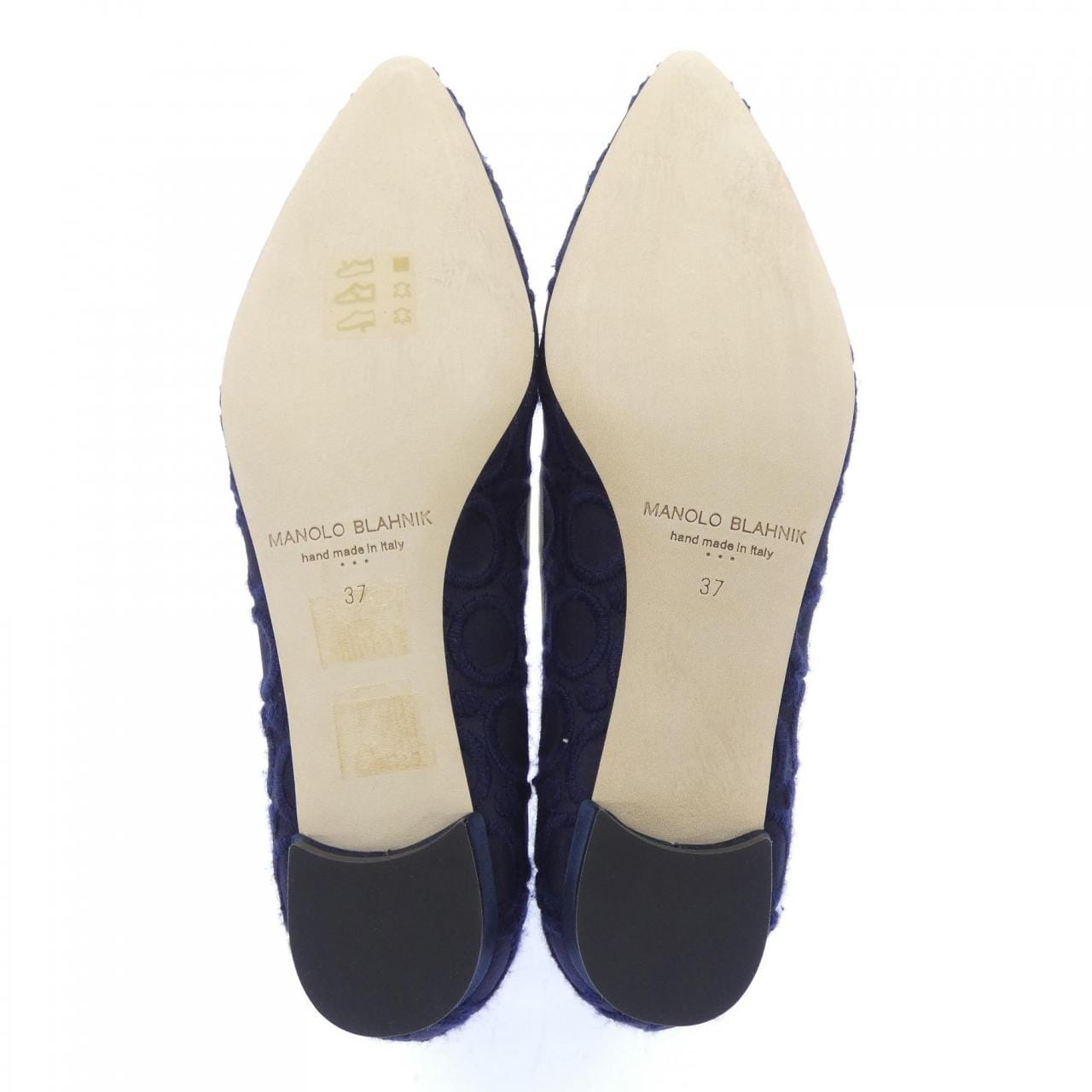マノロブラニク MANOLO BLAHNIK HANGISI ハンギシ フラットシューズ