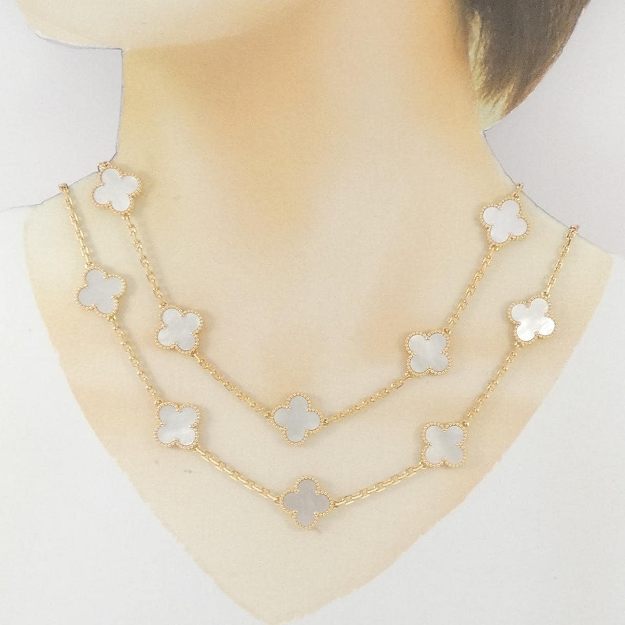 ヴァンクリーフ&アーペル ヴィンテージアルハンブラ 20モチーフ ネックレス