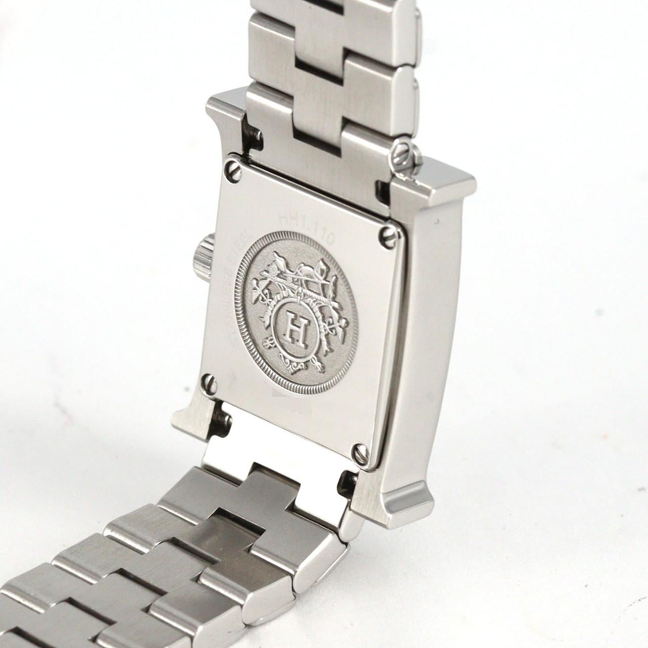 エルメス Hウォッチ 11P HH1.110 SS クォーツ