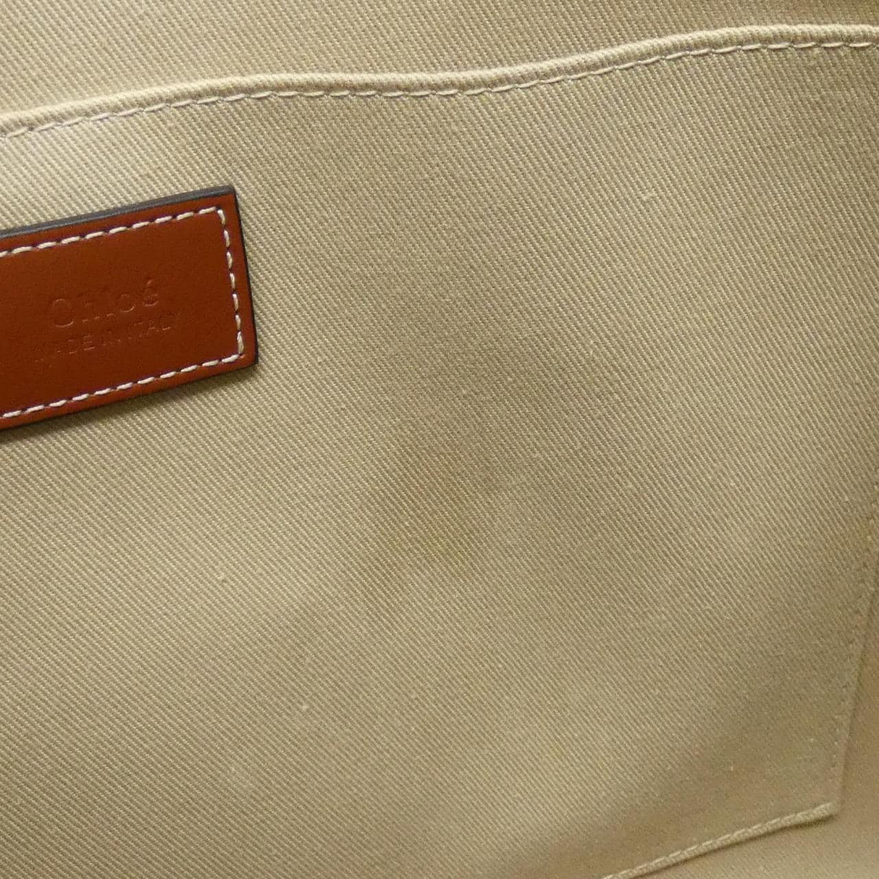 クロエ ウッディー ミディアム トート CHC21US383 E66 バッグ