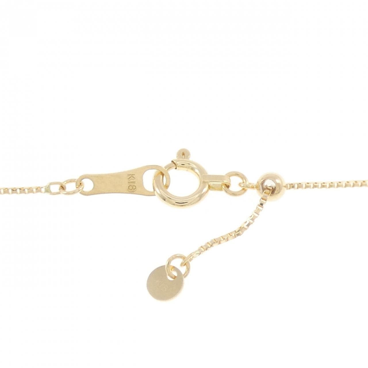 K18YG ダイヤモンド ネックレス 0.33CT