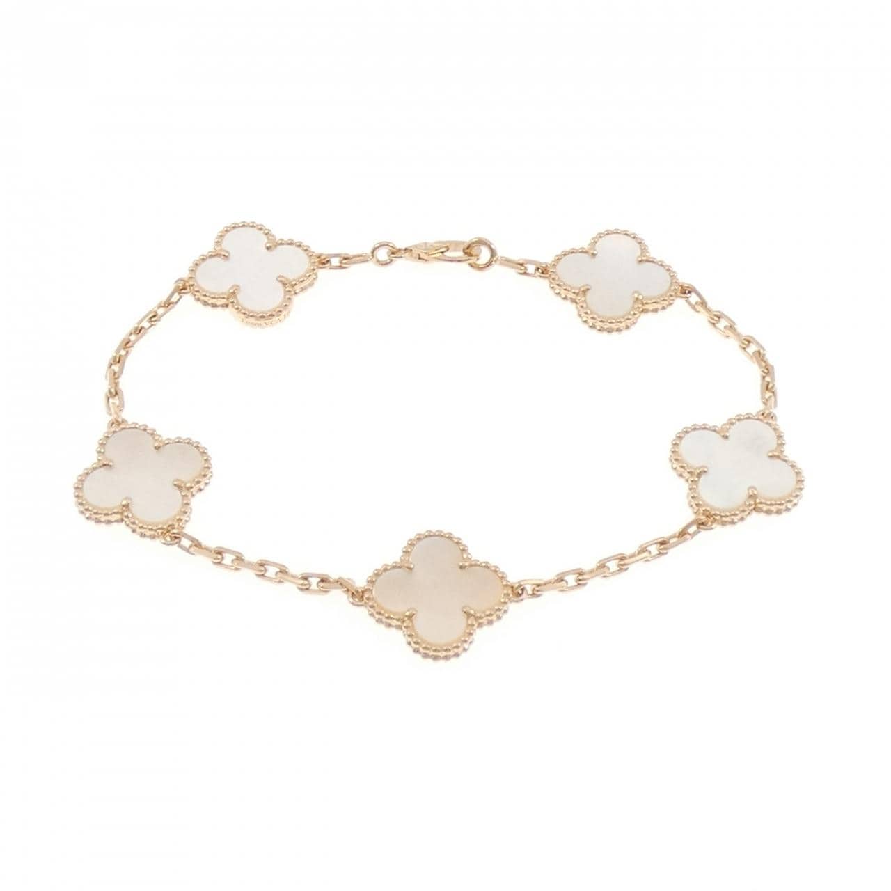 ヴァンクリーフ&アーペル ヴィンテージアルハンブラ 5モチーフ ブレスレット