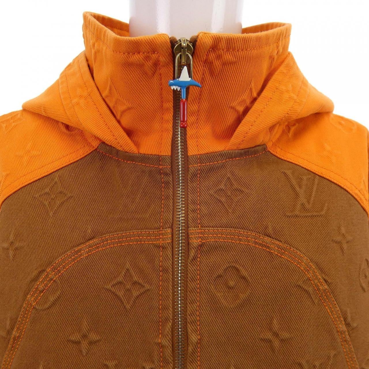 ルイヴィトン LOUIS VUITTON モノグラムフーデッドデニムジャケット HLA61WG98 デニムジャケット