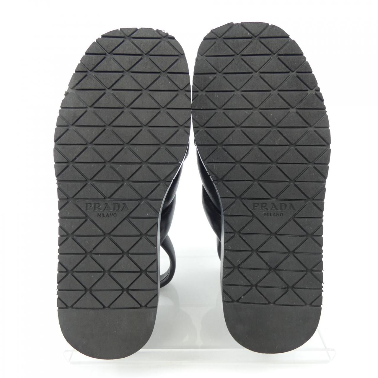 プラダ PRADA 1XZ747 フラットフォーム サンダル