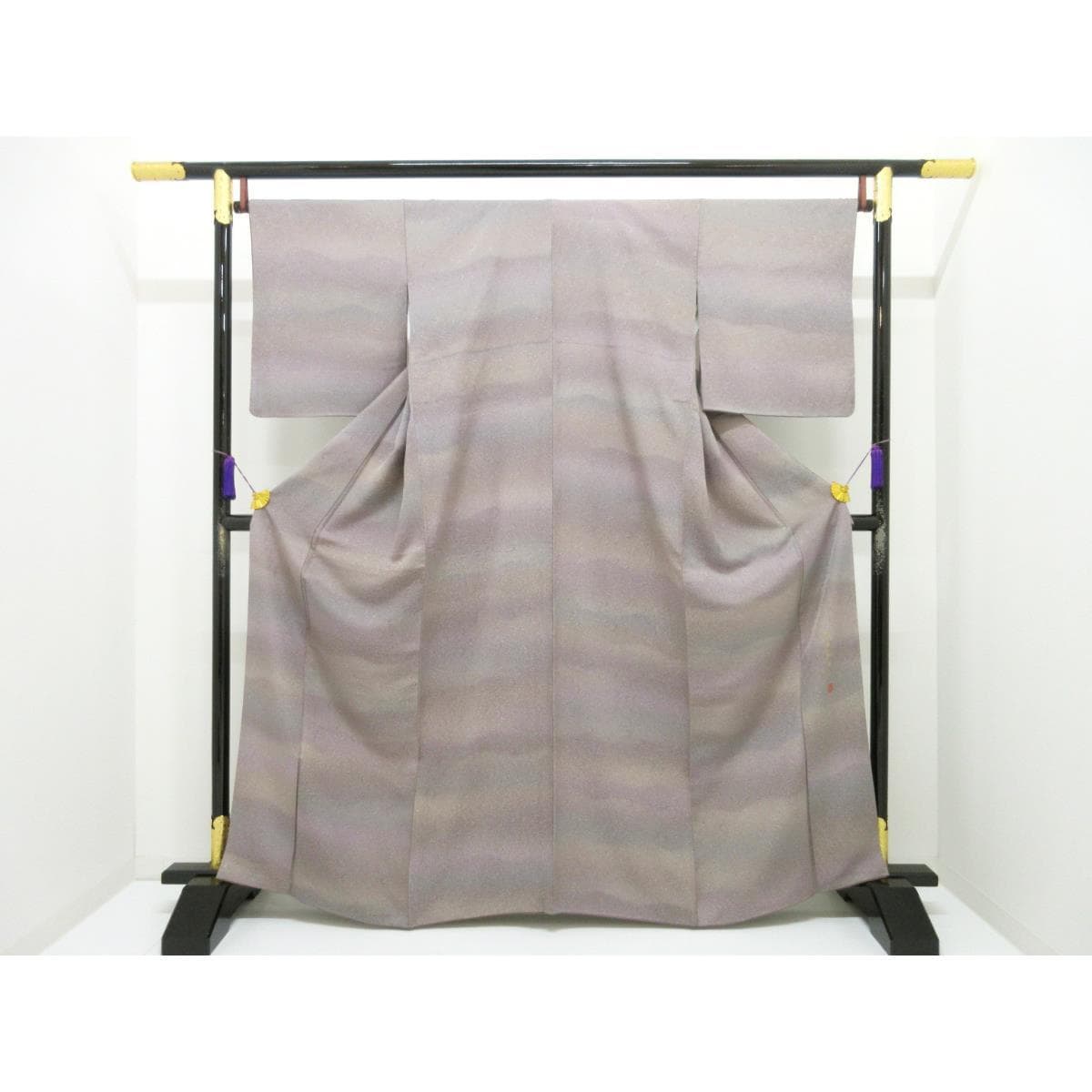 小紋　ボカシ染　身幅Ｌ寸