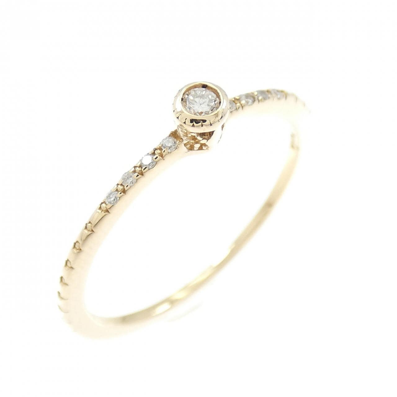 アガット ダイヤモンド リング 0.05CT