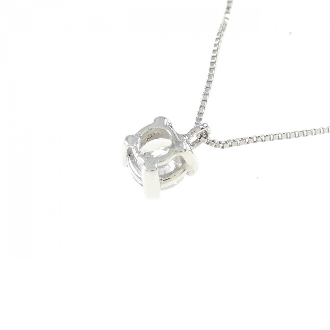 PT900/PT850 Solitaire Diamond Necklace 0.30CT