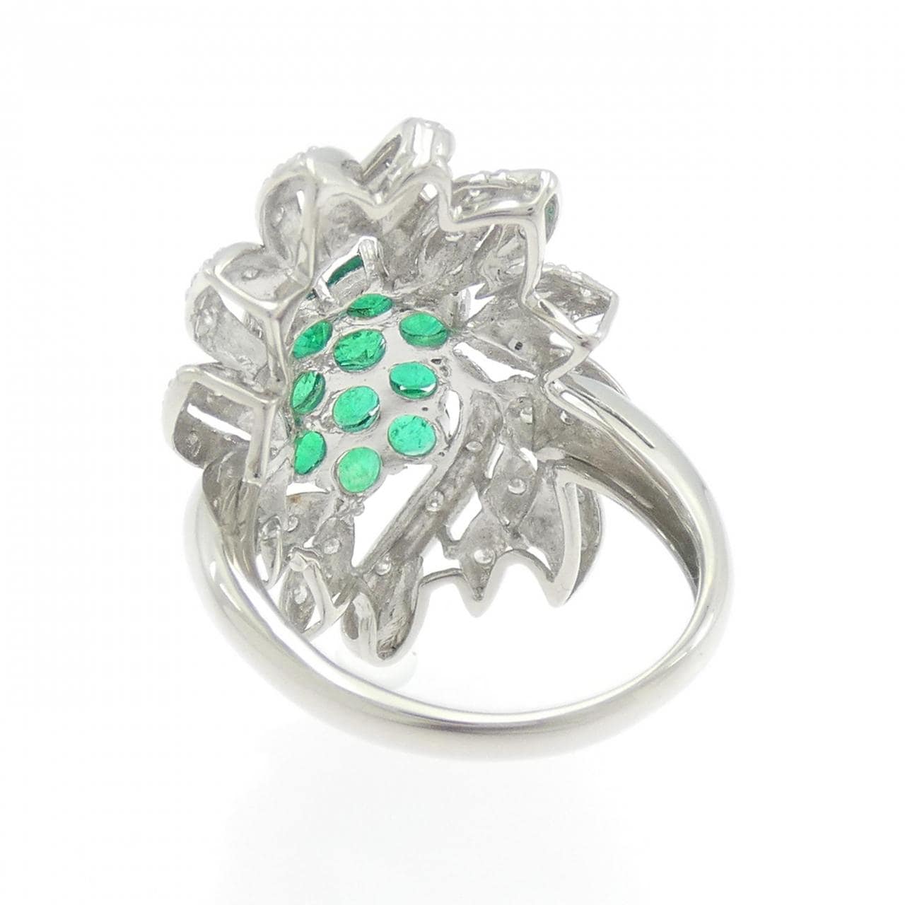 PT900 エメラルド リング 1.30CT