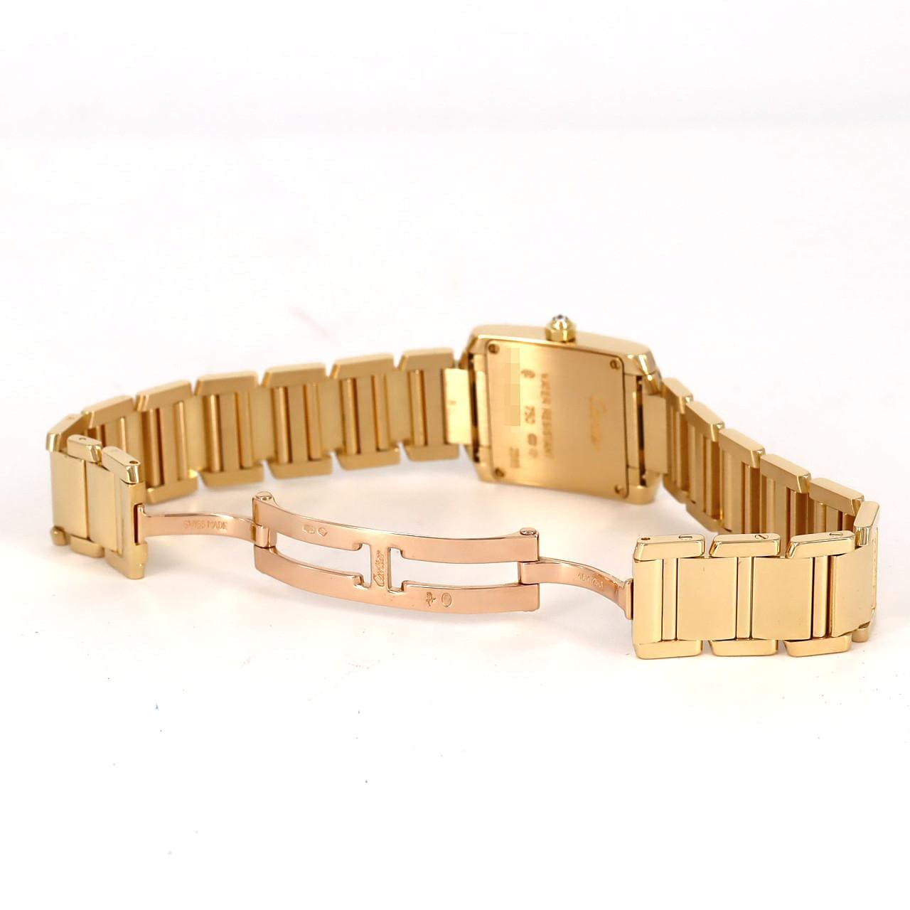 カルティエ タンクフランセーズSM YG/D WE1001R8 YG クォーツ