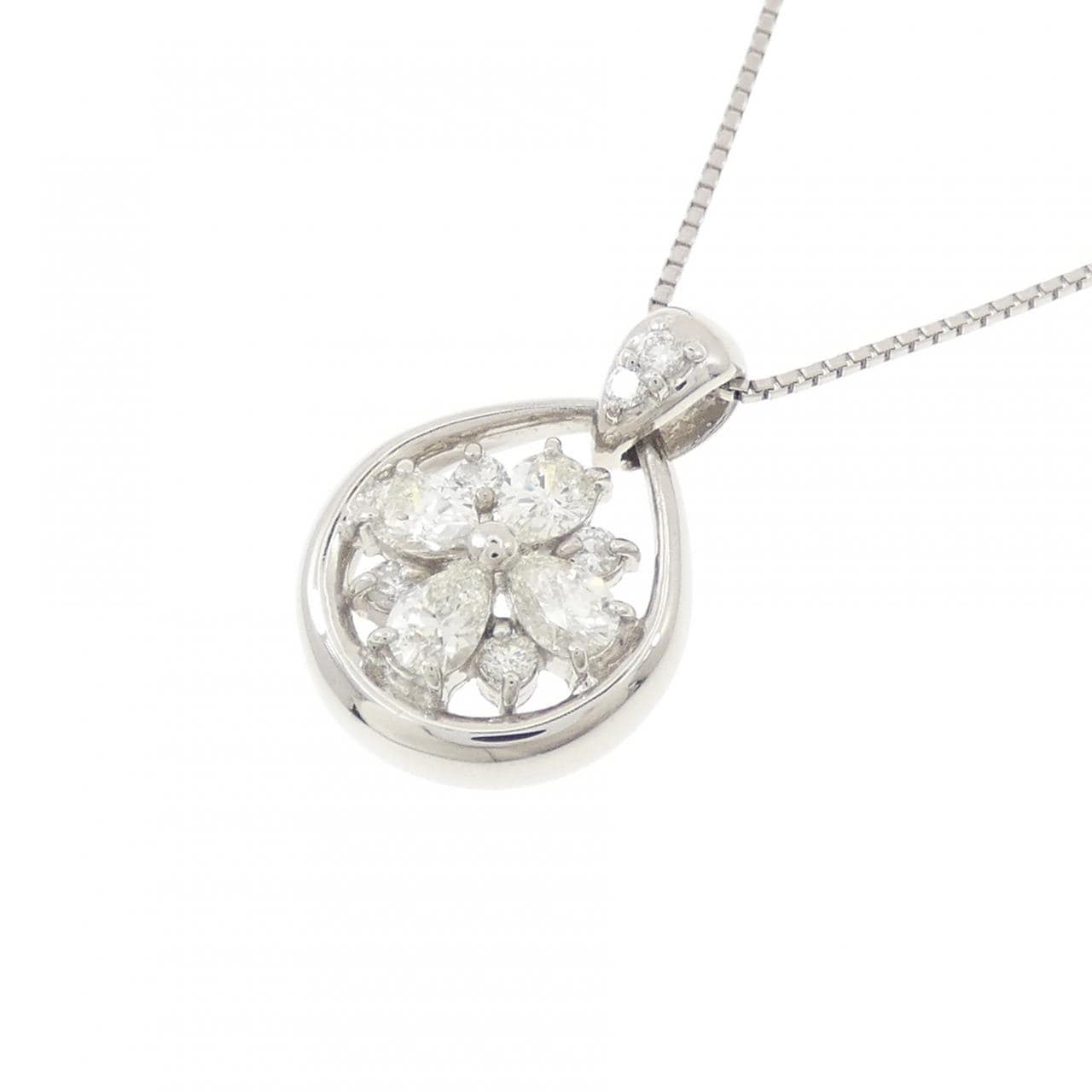 PT900/PT850 ダイヤモンド ネックレス 0.70CT