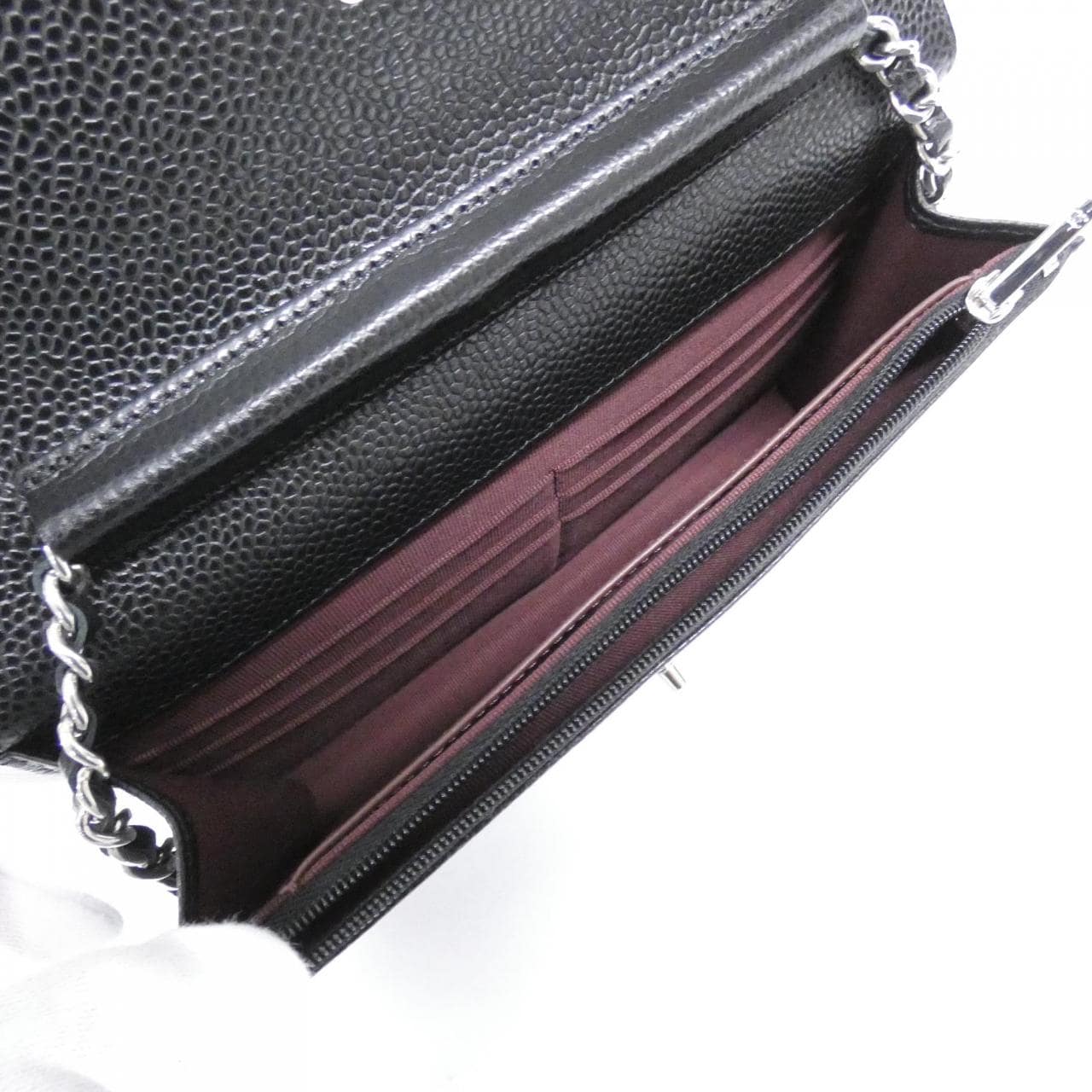 【未使用品】シャネル AP4241 チェーンウォレット