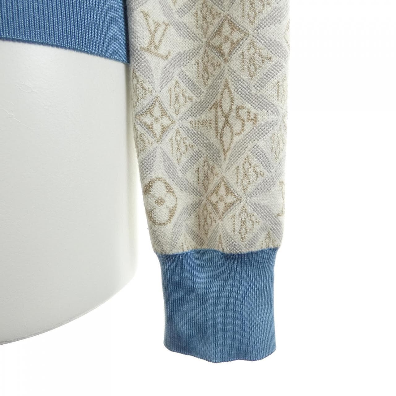 ルイヴィトン LOUIS VUITTON SINCE1854 コントラストトリム FMKC89LW2 カーディガン