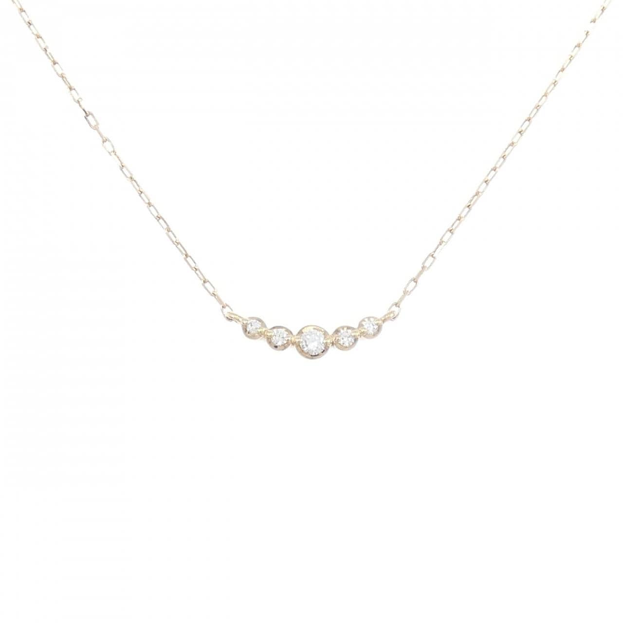 4゜C ダイヤモンド ネックレス