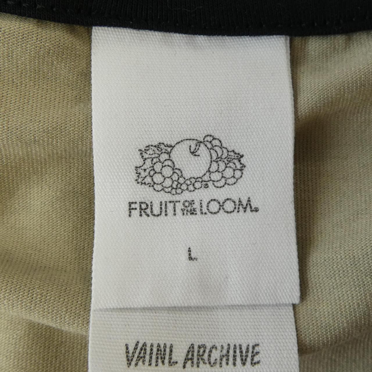 VAINL ARCHIVE FRUIT OF THE LOOM Tシャツ
