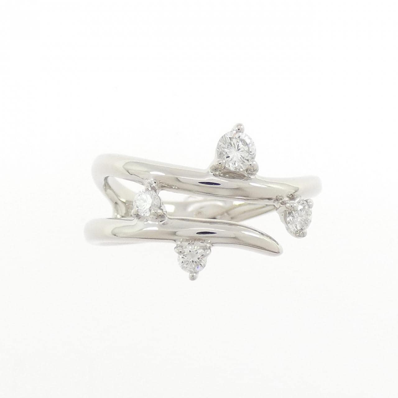 PT900 ダイヤモンド リング 0.25CT