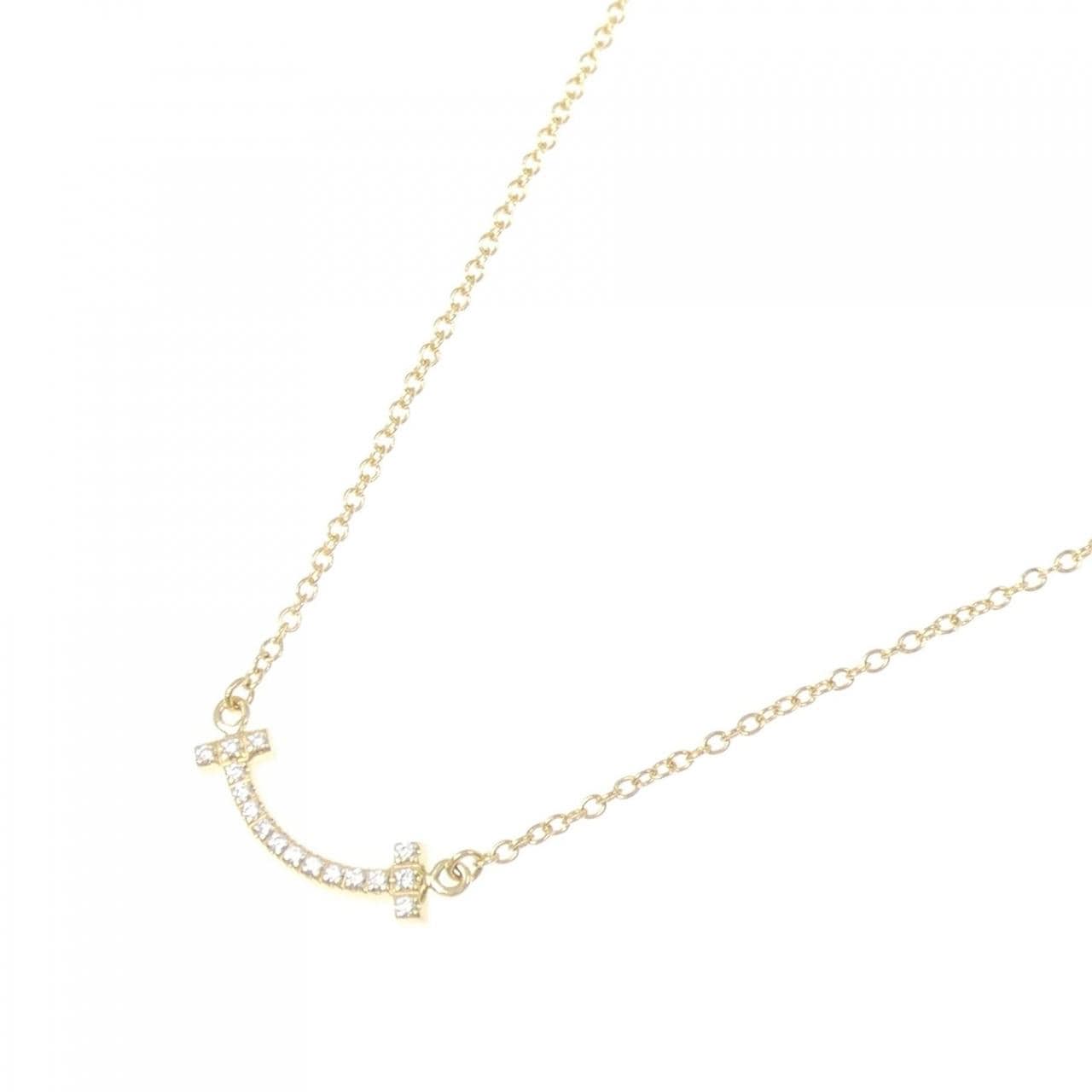 ティファニー Tスマイル ミニ ネックレス