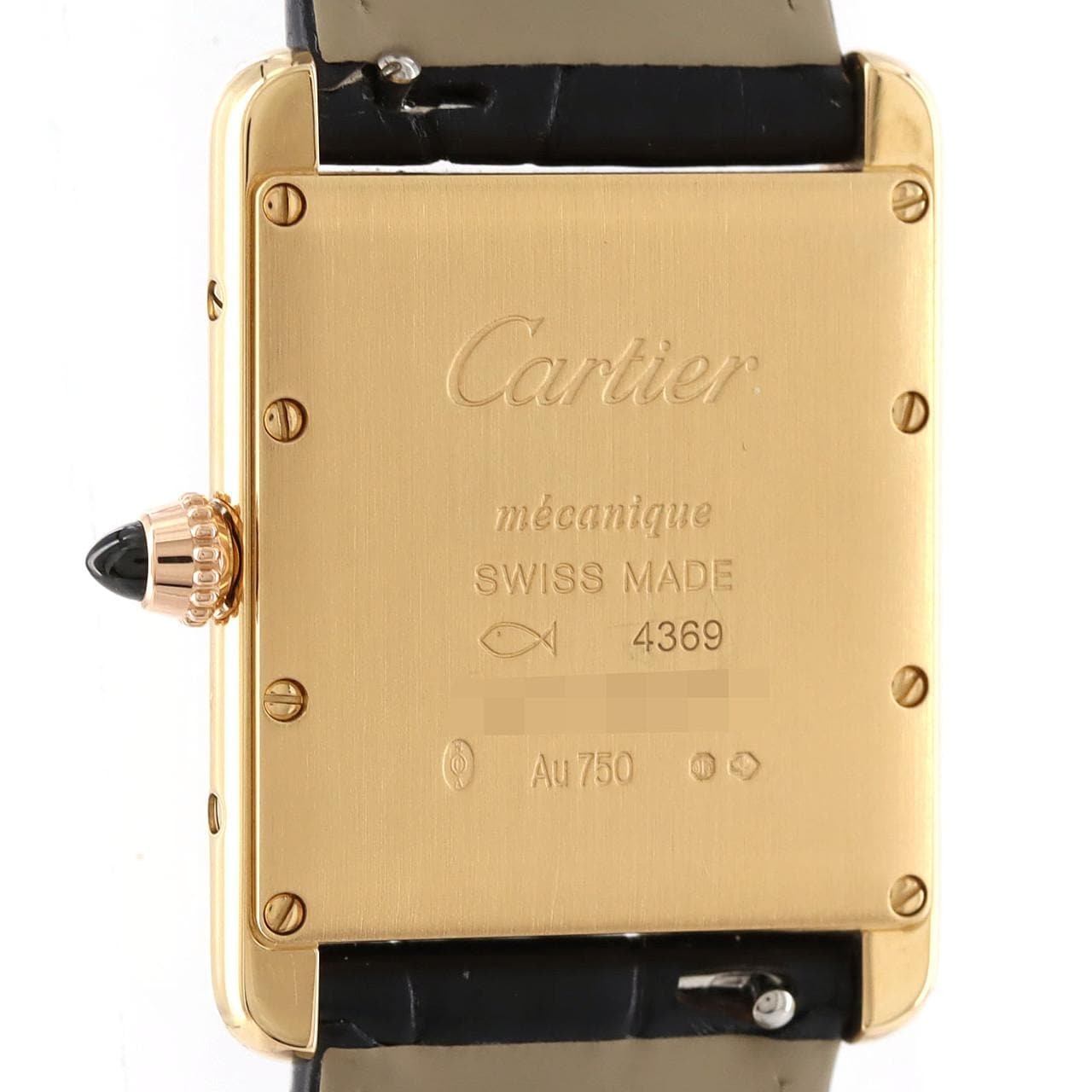 カルティエ タンクルイカルティエ LM YG WGTA0091 YG 手巻